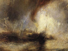 JMW Turner, Snowstorm, Steam-Boat off a Harbour's Mouth, 1842 (Tate Britain, London)