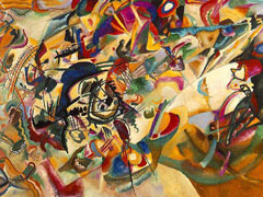 Wassily Kandinsky, Composition VII, 1913 (Tretyakov Gallery, Moscow) Wassily Kandinsky, Composition VII, 1913 (Tretyakov Gallery, Moscow)